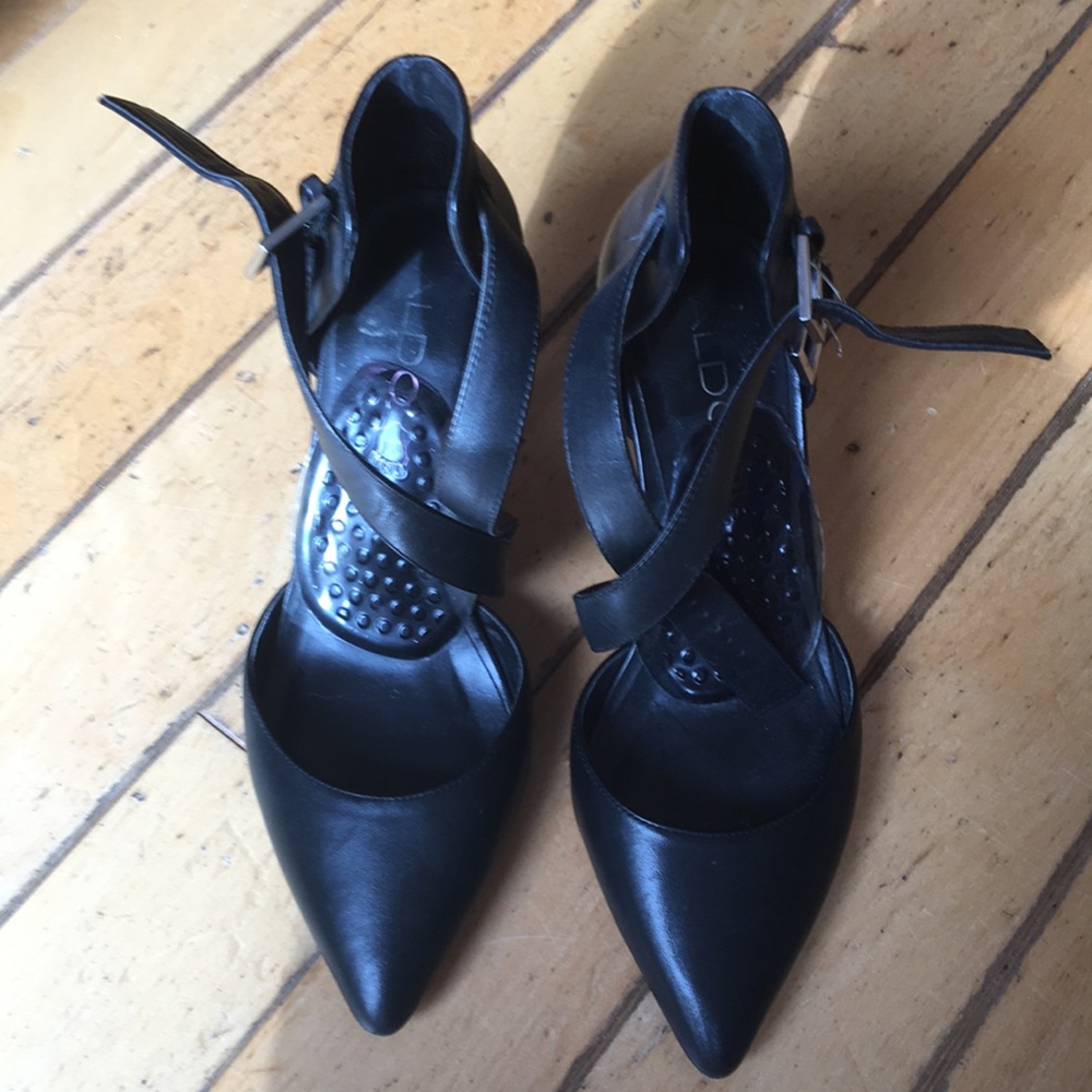 Aldo Black dress shoes